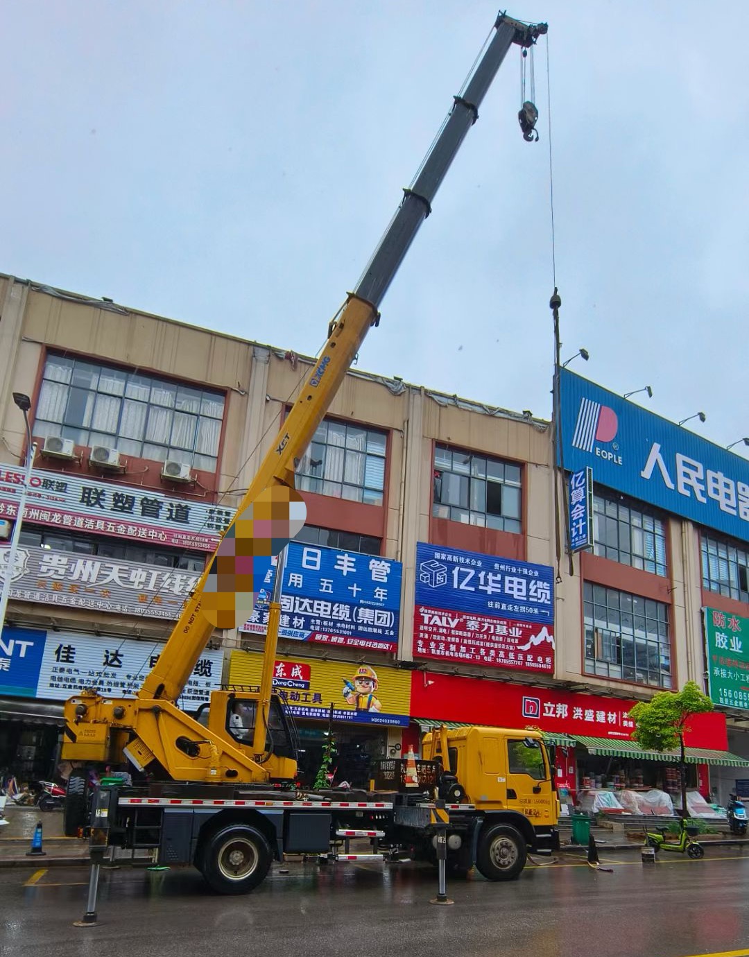 麦盖提县吊车吊机租赁桥梁吊装